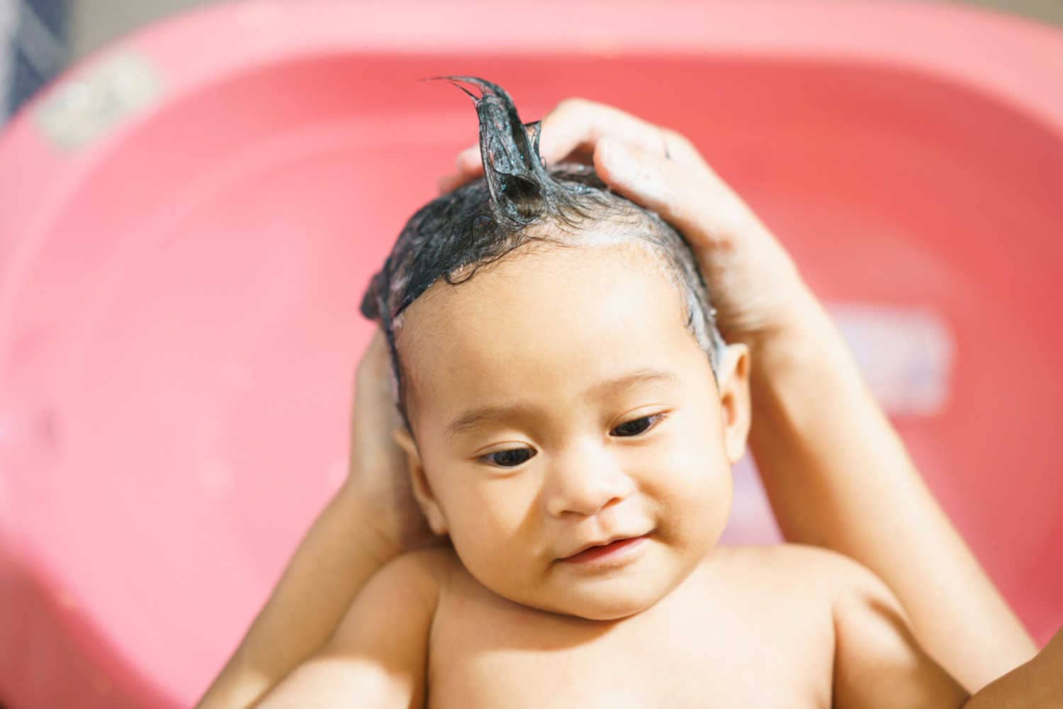 Detangle your baby’s curls.