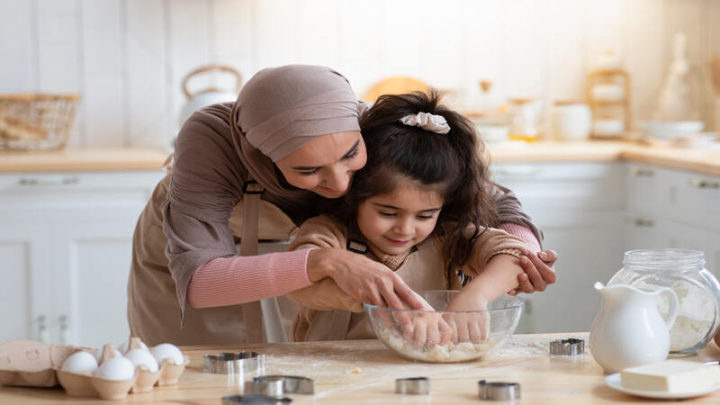 cooking with kids