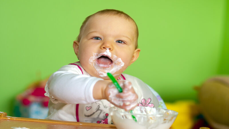 Yogurt for babies