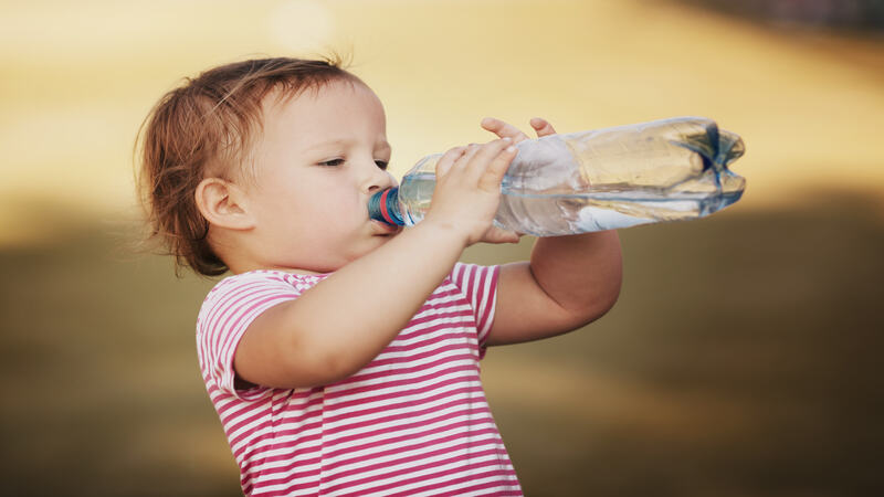 Mineral water for babies