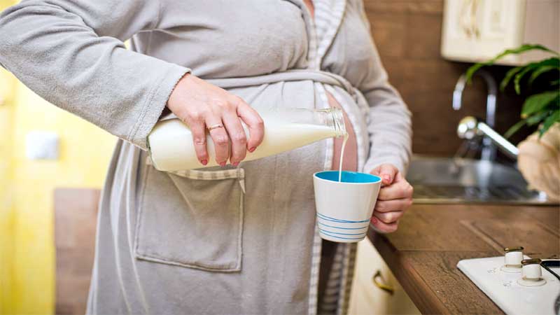 Drinking milk during pregnancy benefits