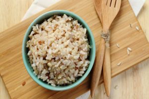 Brown rice for babies