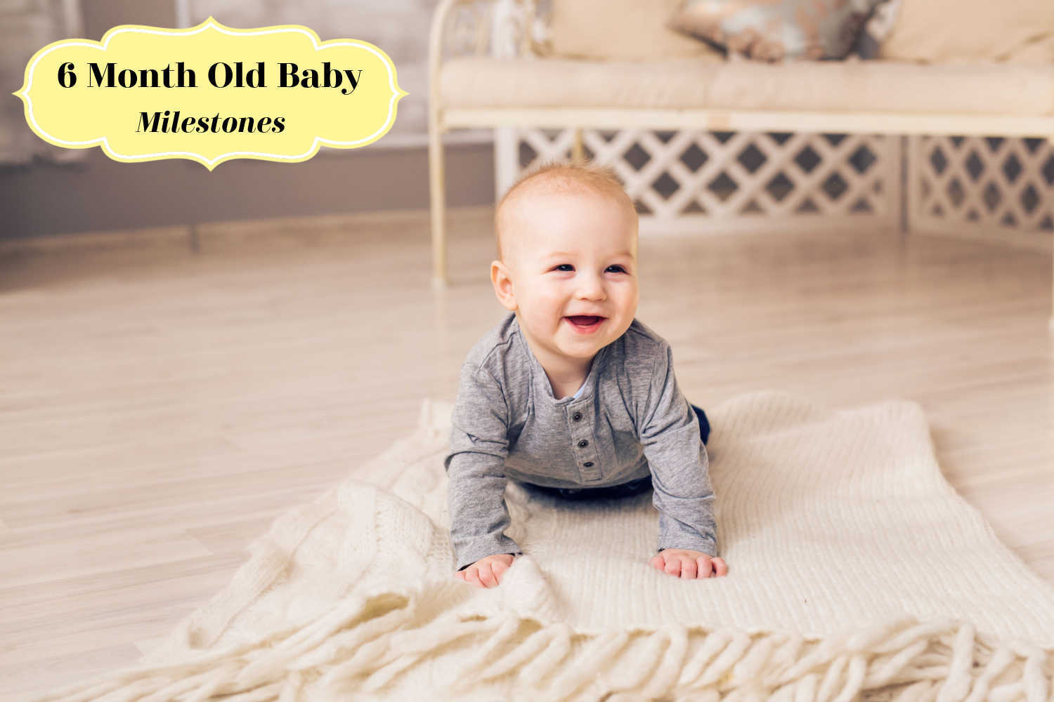 6 Month Old Baby Milestones - What Are They and How You Can Help Your ...