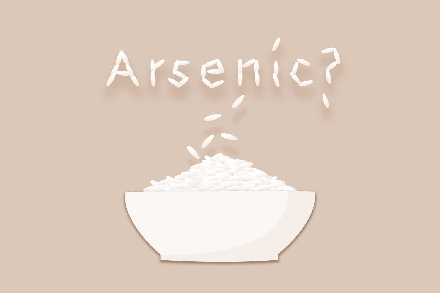 Arsenic in victual food