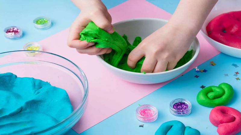 You can make play dough at home too