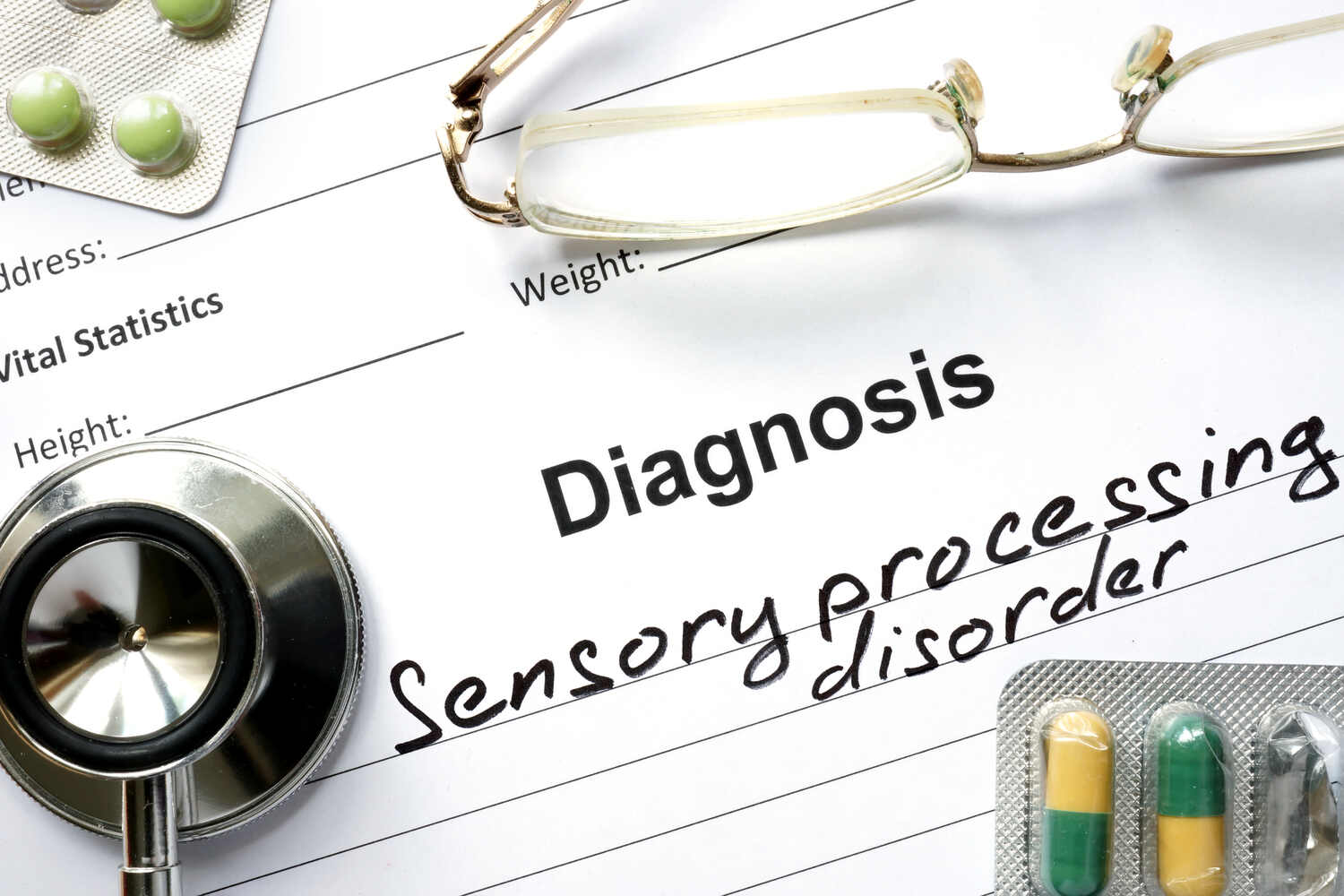 Diagnosis of sensory processing disorder