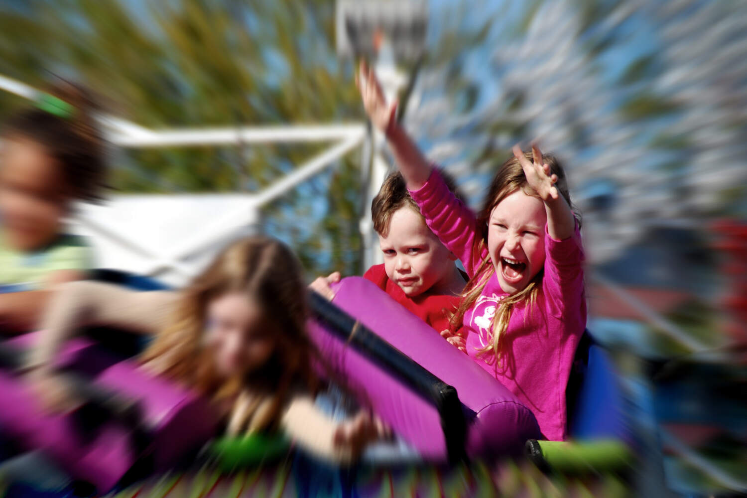 Hyposensitive kids show preference for highly energetic spaces such as amusement park