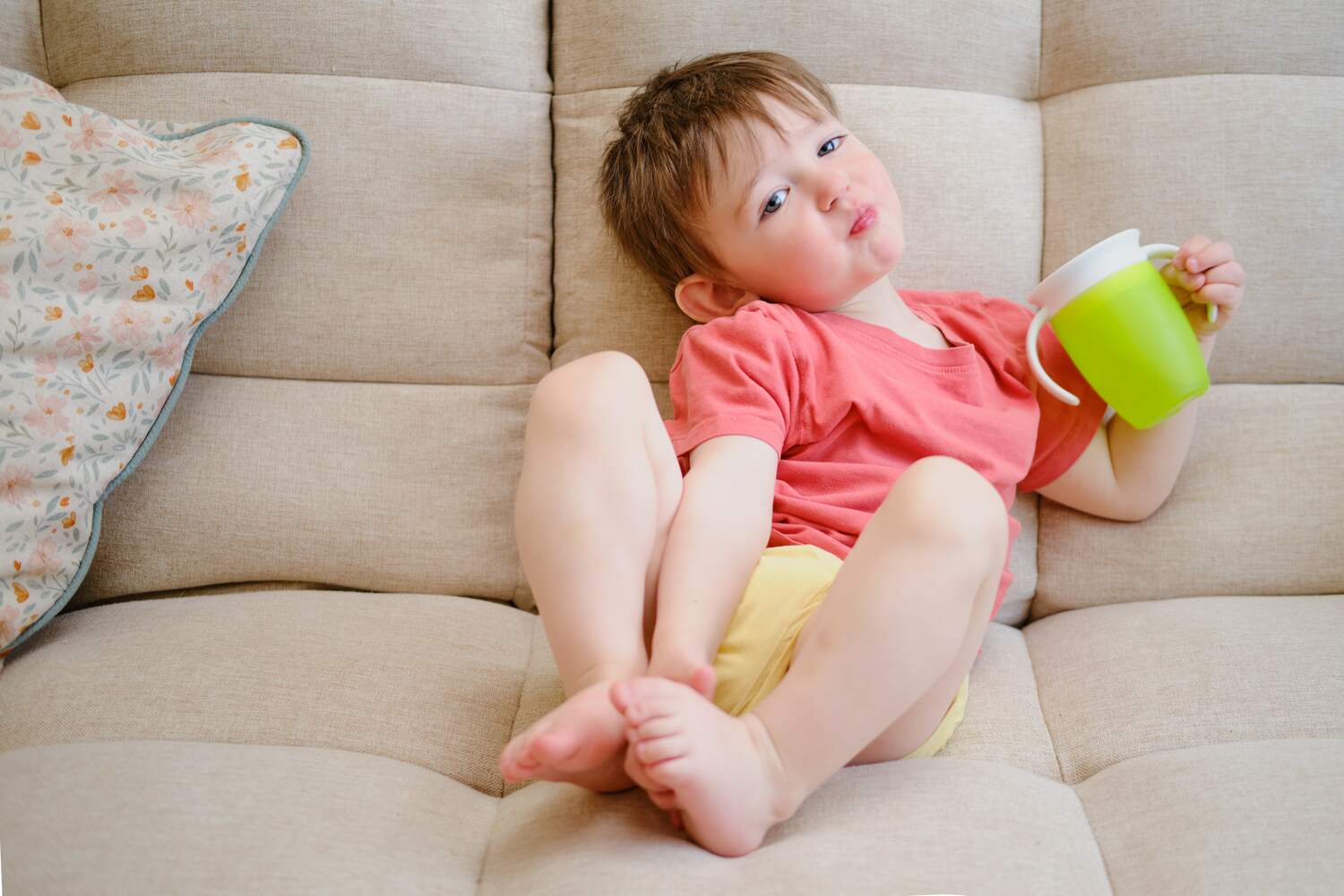 Do not let your toddler drink too much water at night