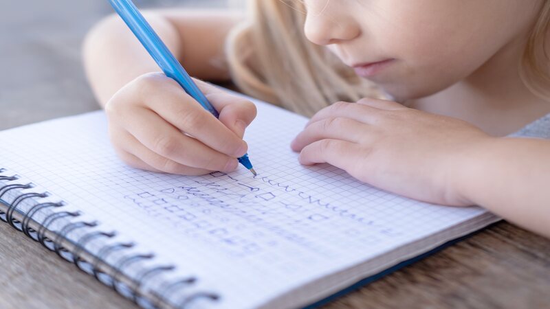 improving child handwriting