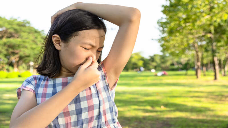 Body odor in children