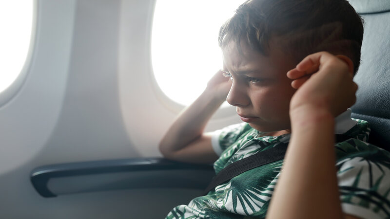 Dealing with the ear pain while flying