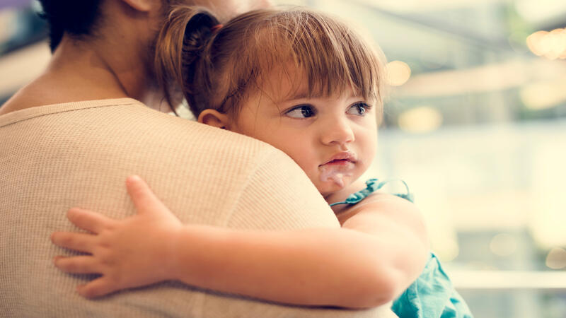 Toddler Clinging After Day Care