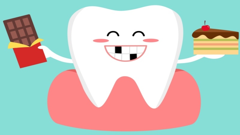 foods that caues cavities in children