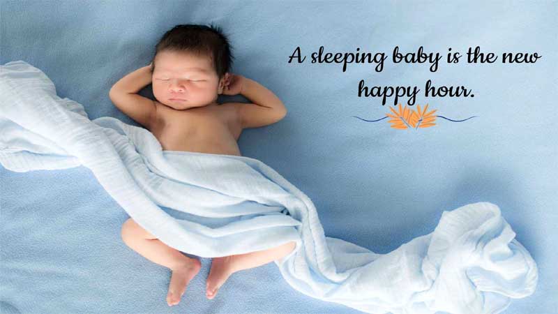 Short Baby Sleep Quotes 