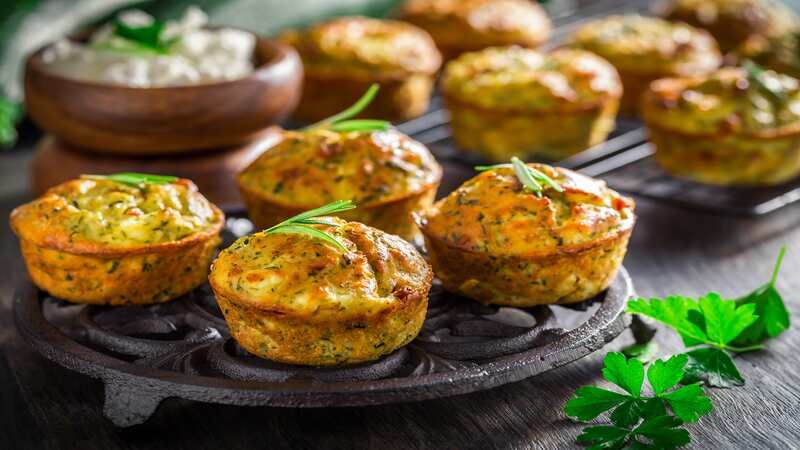 Vegetable Pulao Muffins
