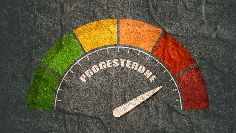 High progesterone level during pregnancy