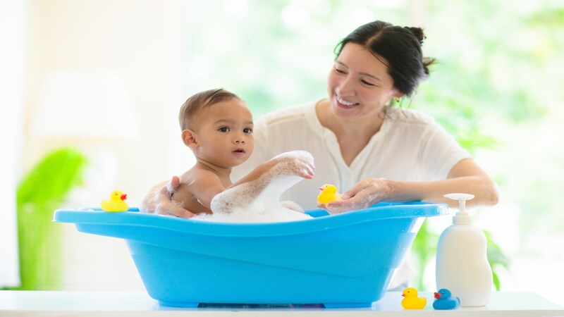 Ensure bathtime safety for babies