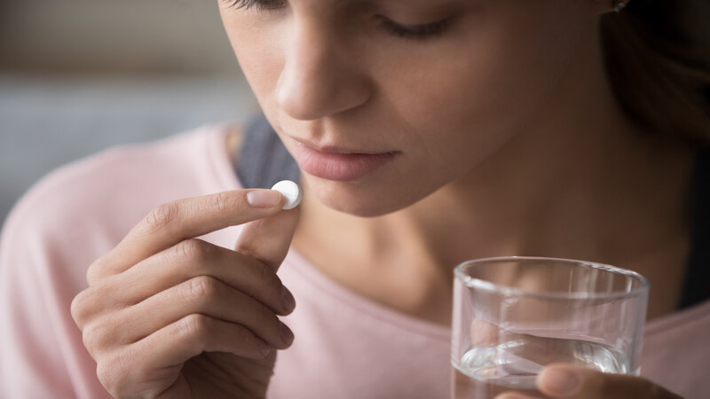 pregnant woman taking medicines