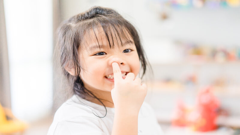 Nose Picking in Toddlers