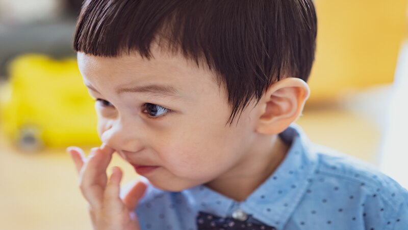 Why do Toddlers Pick Their Nose?