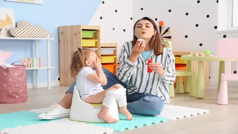 Get Her Comfortable With The Potty