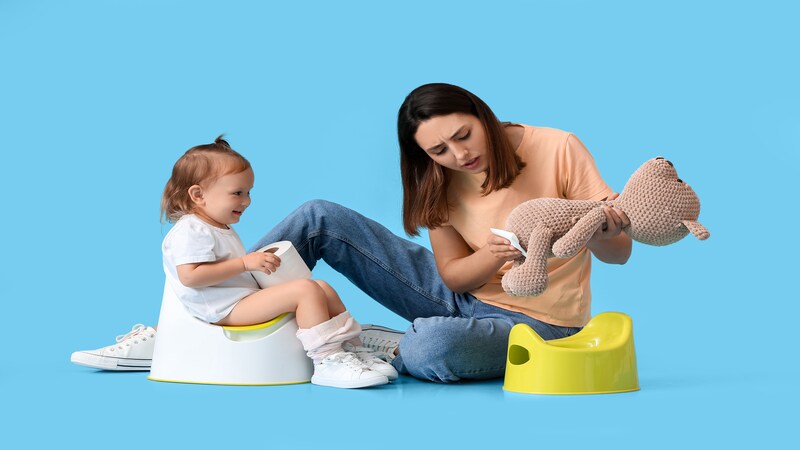 Teach Your Girl How to Clean during potty training for girls